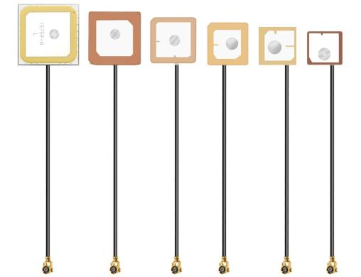 BD+GPS dual-mode ceramic antenna