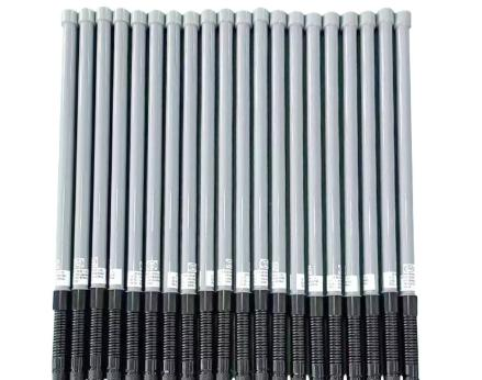 Shock-absorbing fiberglass